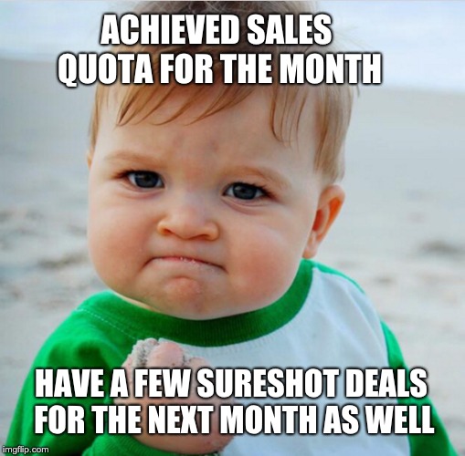 Sales Memes Success Kid