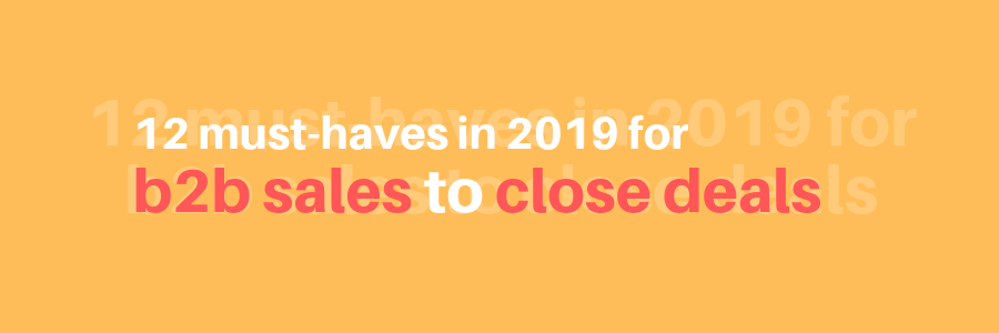 B2B sales leads to closed leads