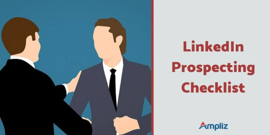 LinkedIn Prospecting checklist