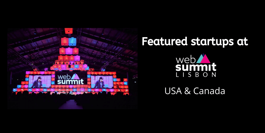 Featured startups at Web Summit 2019 USA, Canada