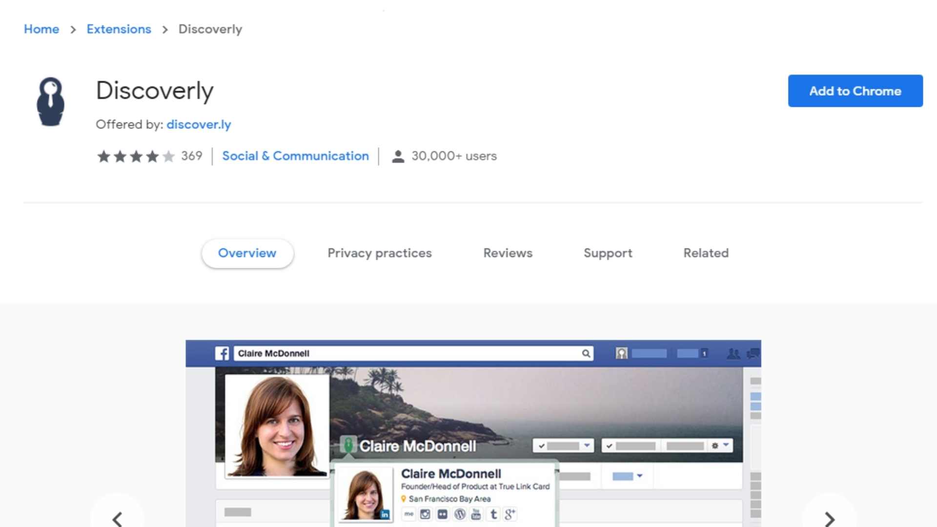 Discoverly Chrome Extension Discoverly Chrome Extension