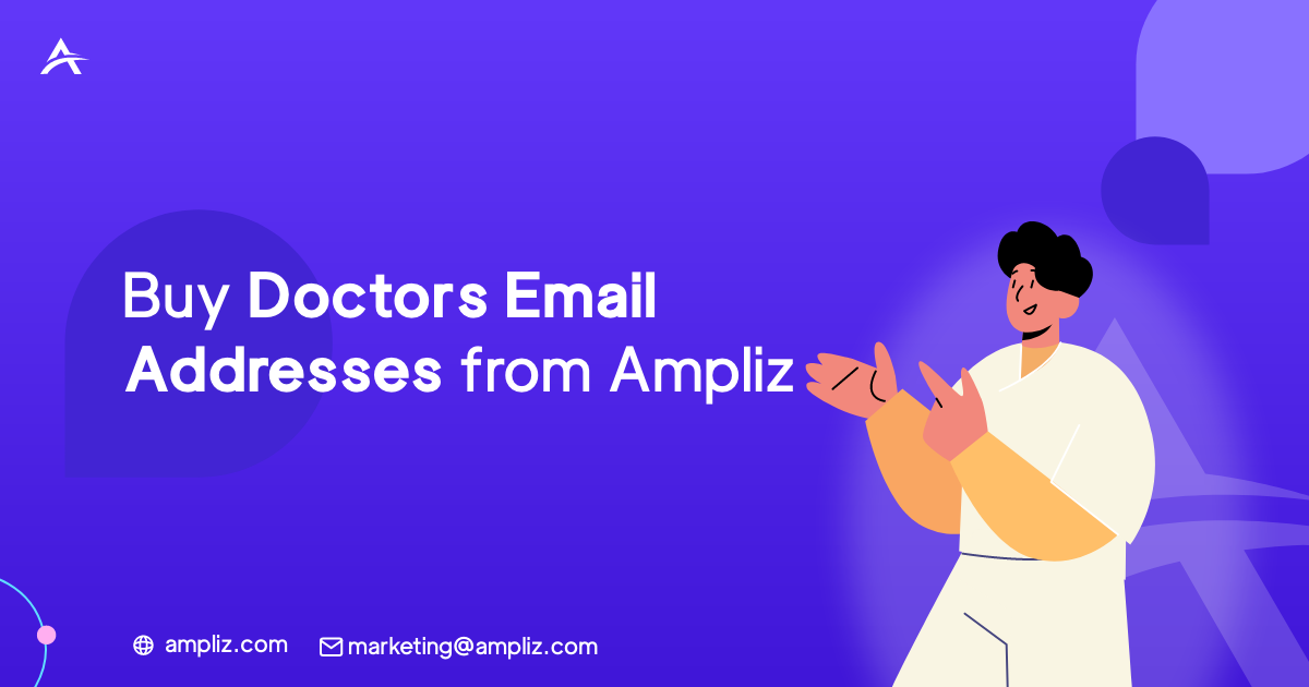 Buy Doctors Email Addresses from Ampliz