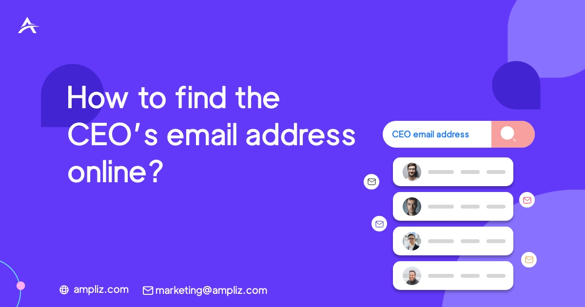 How to find the CEO’s email address online How to find the CEO’s email address online