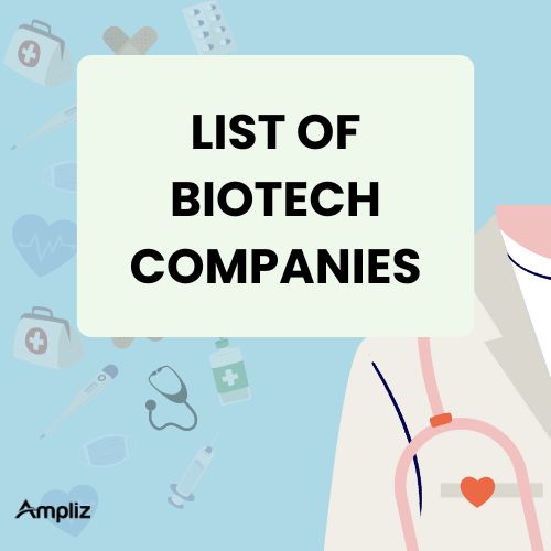 List Of biotech companies