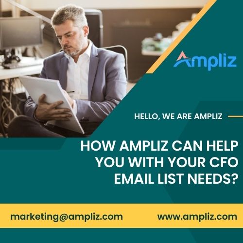 how Ampliz can help with CFO email lists