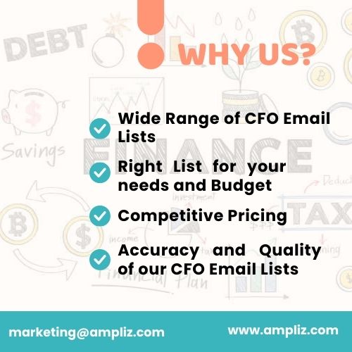 Why choose us for CFO email lists