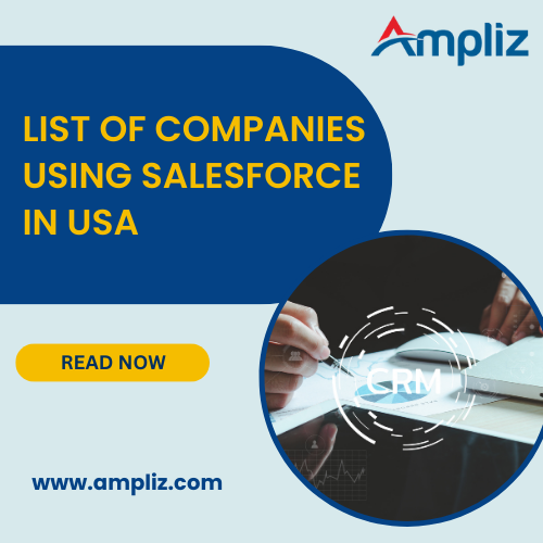 List of companies using salesforce in usa