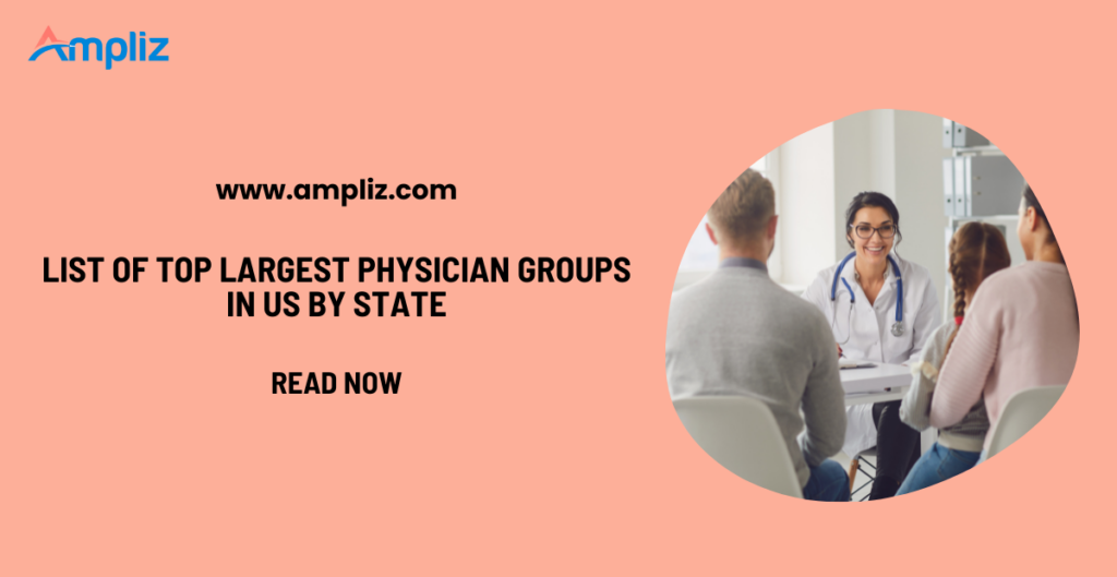 physician groups in USA by state