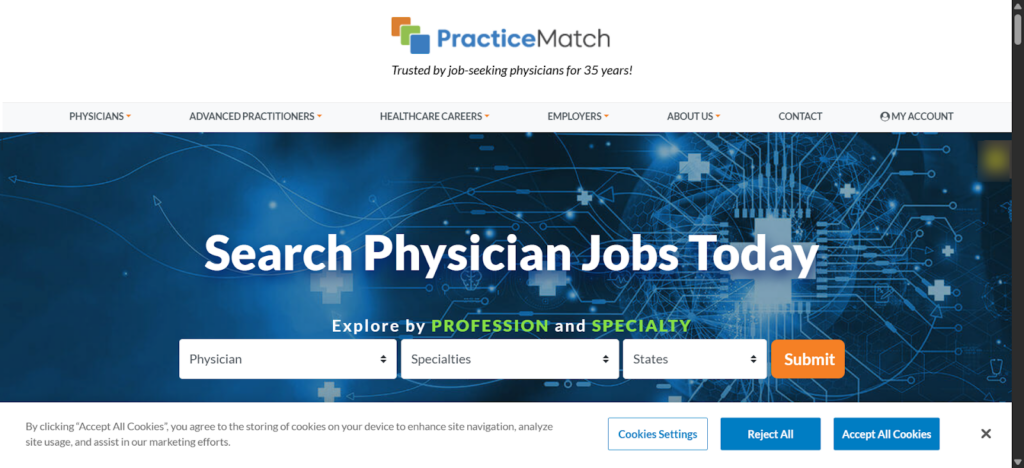 PracticeMatch - top medical database providers