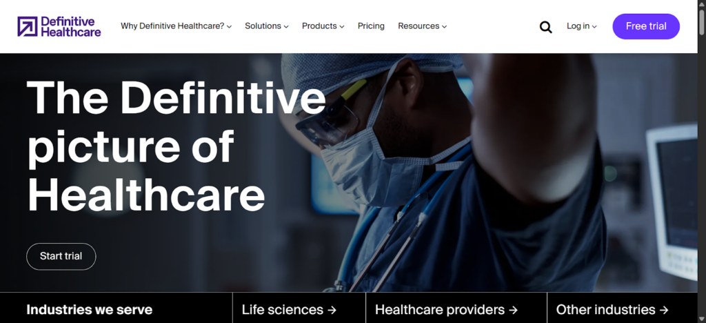 healthcare professional database providers