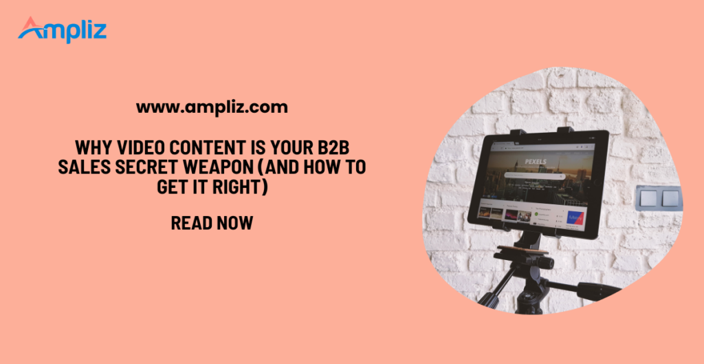 video content for B2B Sales