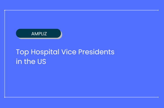hospital vice presidents in the us