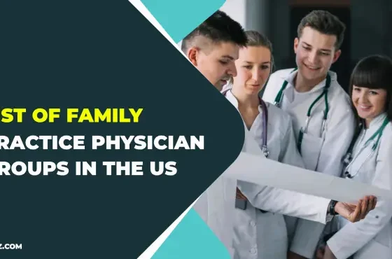 list of family practice physician groups in the US
