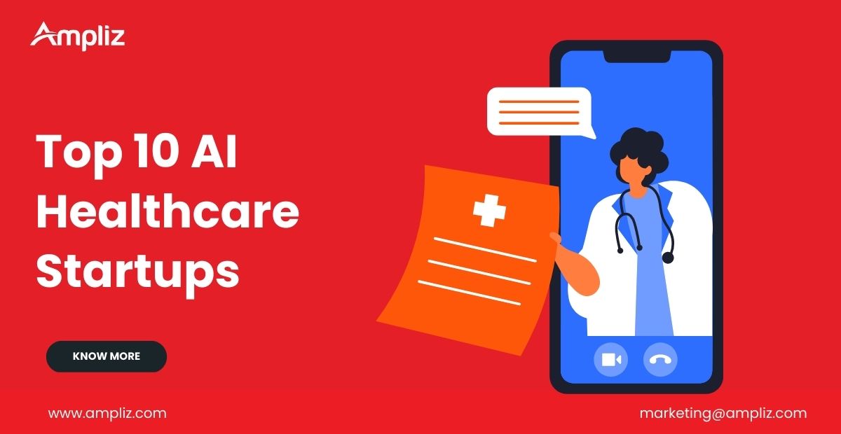 List of Top 10 AI Healthcare Startups in 2026