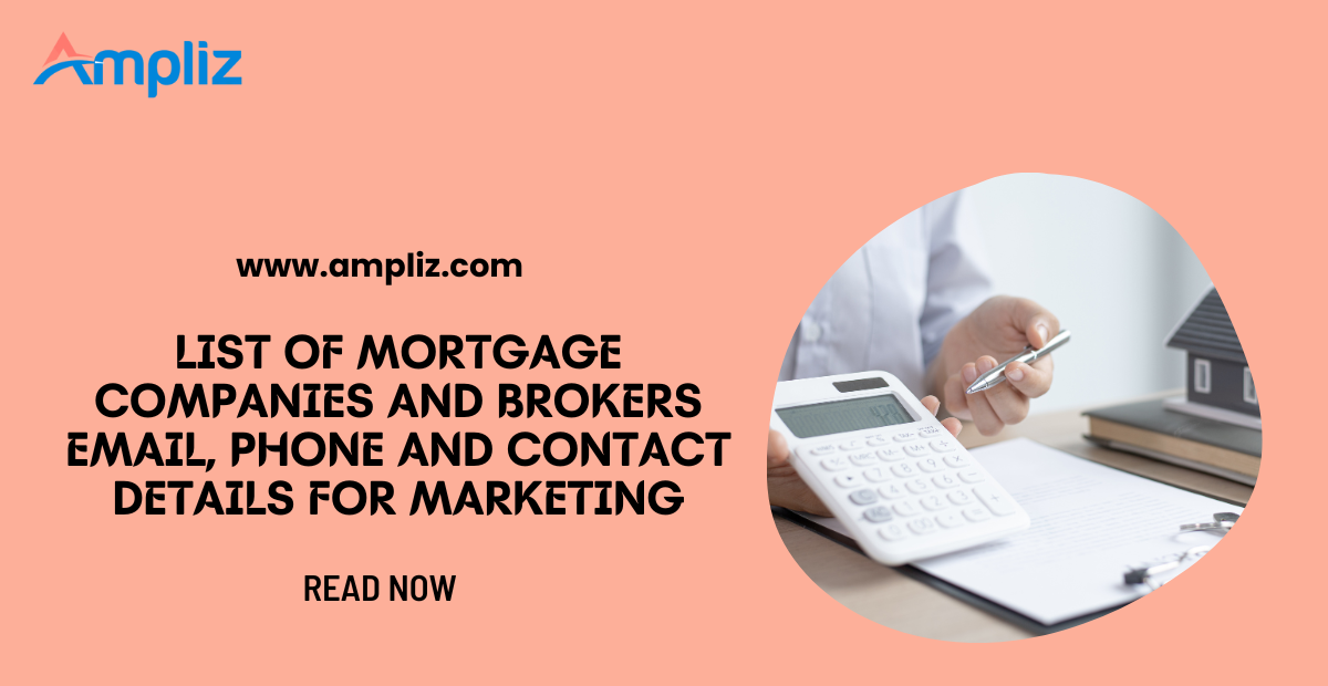 List of Mortgage Companies Email, Phone and Contact Details