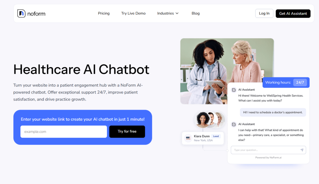NoForm AI Healthcare